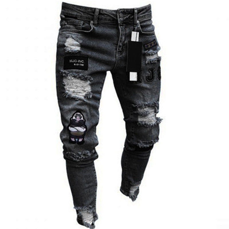 💎 -50% AUF DIE HERREN RIPPED JEANS! 💎 Trendiges Design, Langlebiger Denim & Slim-Fit Silhouette für jeden Style 👖🔥