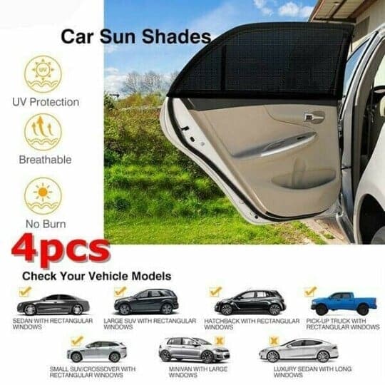 🌞Frühlingserwachen: 50% Rabatt!🛡️Autofenster-Insektenschutz – 100 % Sonnenschutz & Mückenschutz – Atmungsaktiv & UV-schützend – Einfache Montage