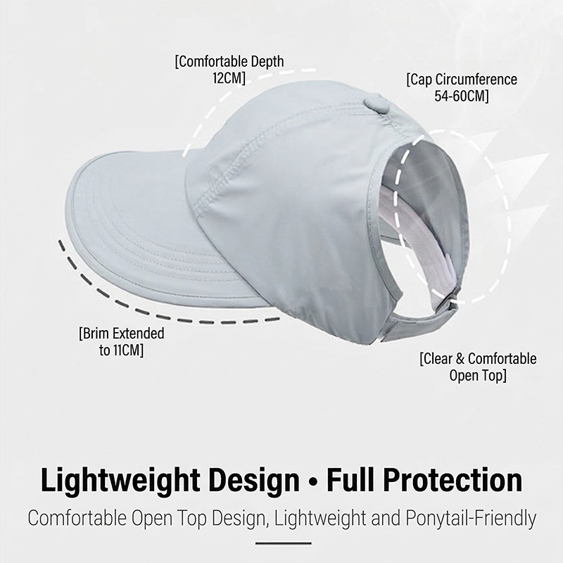 💎 -50% auf Damen-Baseball-Sonnenhut mit weiter Krempe！💎 UV-Schutz, atmungsaktiver Schnelltrocken-Stoff & Komfort für Outdoor-Abenteuer✨Zwei Stück für nur 21,99 Euro🌺
