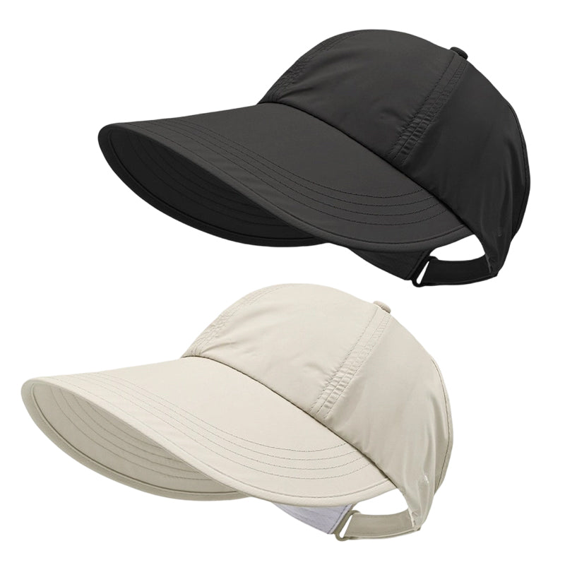 💎 -50% auf Damen-Baseball-Sonnenhut mit weiter Krempe！💎 UV-Schutz, atmungsaktiver Schnelltrocken-Stoff & Komfort für Outdoor-Abenteuer✨Zwei Stück für nur 21,99 Euro🌺