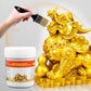 🎨 50% RABATT! 🖌️ Wasserbasierte Farbe in Gold & Holzoptik – Schnelltrocknend, Geruchsarm & Ideal Für Möbel, Wände & Dekorationen Zuhause 🏠