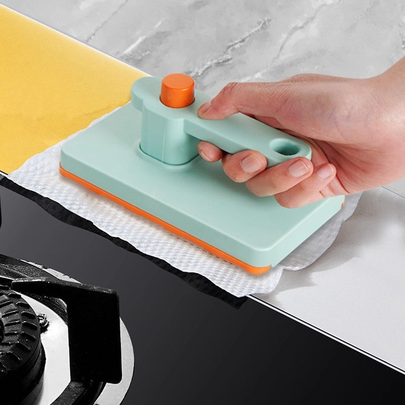 🏠 Vielseitiger Handwischer – geeignet für Glas, Staub & Flüssigkeiten, inkl. ausziehbarem Griff & waschbarem Mikrofaserpad, ideal für den täglichen Gebrauch🧹