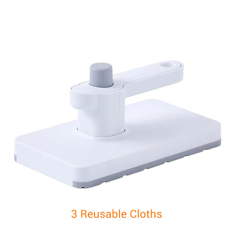 🏠 Vielseitiger Handwischer – geeignet für Glas, Staub & Flüssigkeiten, inkl. ausziehbarem Griff & waschbarem Mikrofaserpad, ideal für den täglichen Gebrauch🧹