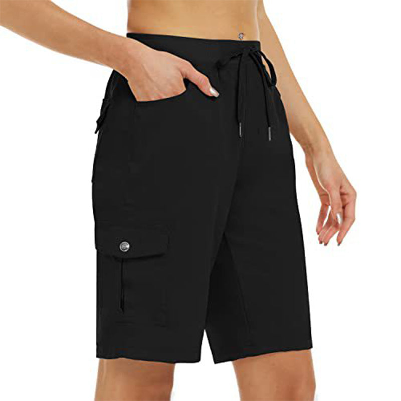 🩳 LIMITIERT 50% RABATT! ✨ Damen Cargo-Shorts – Schnelltrocknend, UPF 50+ & Praktische Taschen 🎒