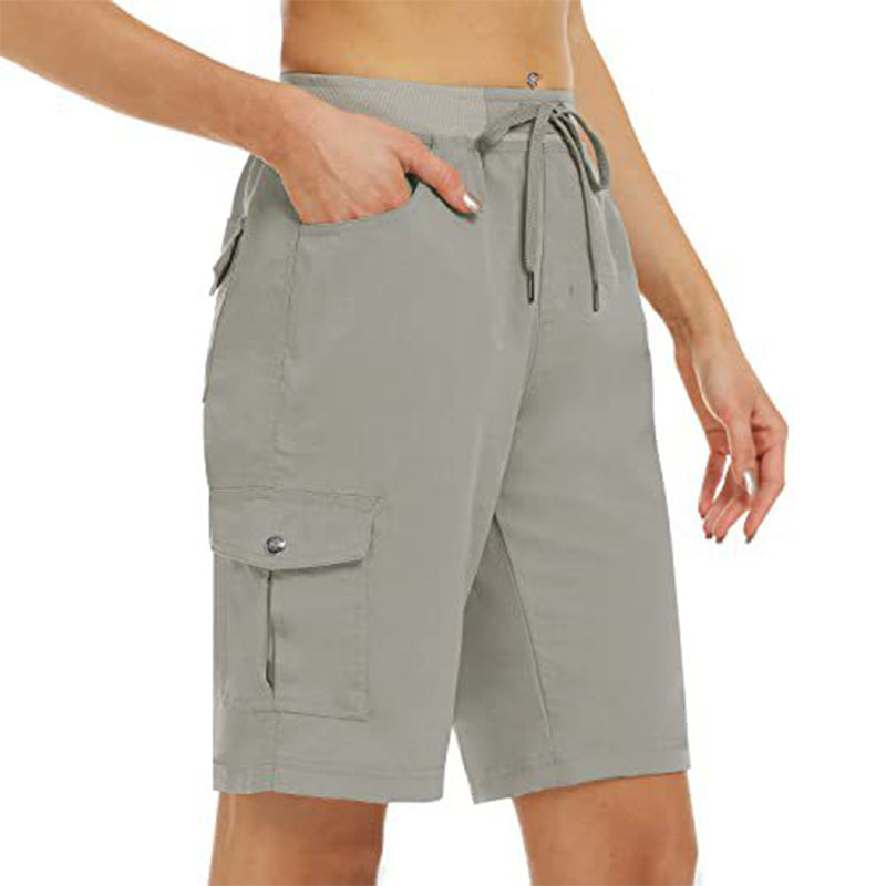 🩳 LIMITIERT 50% RABATT! ✨ Damen Cargo-Shorts – Schnelltrocknend, UPF 50+ & Praktische Taschen 🎒