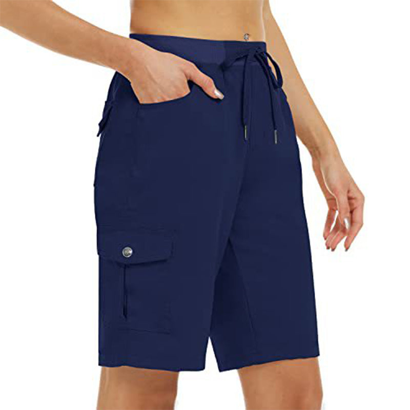 🩳 LIMITIERT 50% RABATT! ✨ Damen Cargo-Shorts – Schnelltrocknend, UPF 50+ & Praktische Taschen 🎒