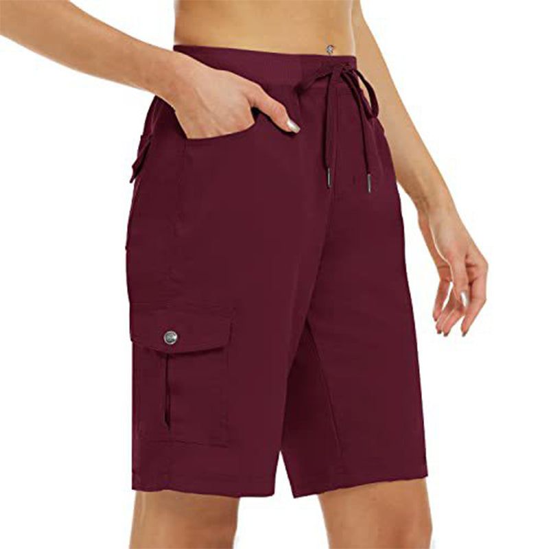 🩳 LIMITIERT 50% RABATT! ✨ Damen Cargo-Shorts – Schnelltrocknend, UPF 50+ & Praktische Taschen 🎒