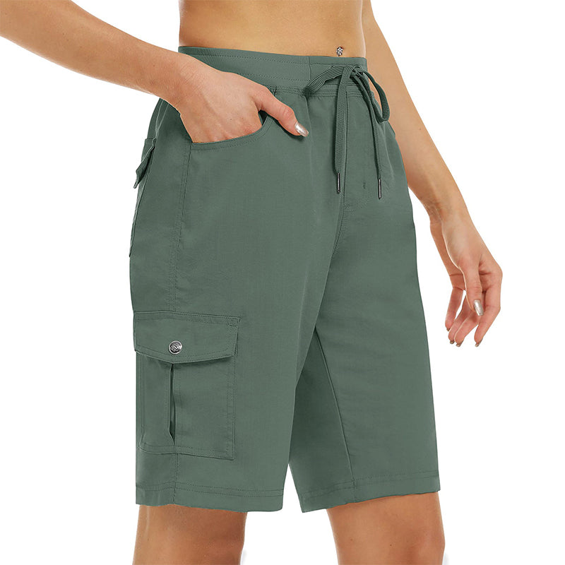 🩳 LIMITIERT 50% RABATT! ✨ Damen Cargo-Shorts – Schnelltrocknend, UPF 50+ & Praktische Taschen 🎒