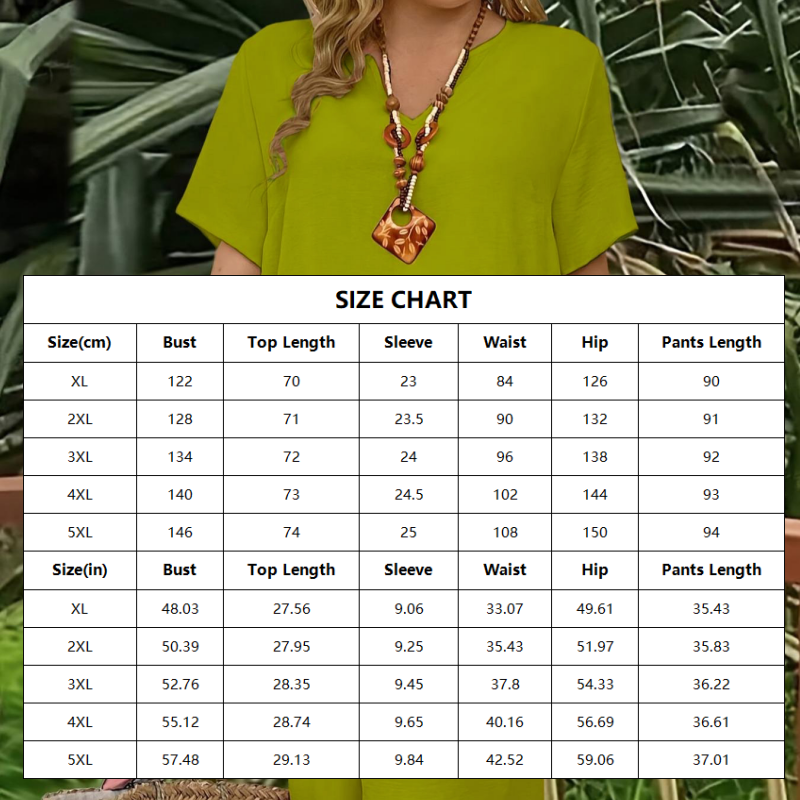 💎 -50% AUF DAMEN-CASUAL-SET ! 💎 Kurzarm-Oberteil & Weitbein-Hose, Lässige Passform & Atmungsaktiver Stoff ✨