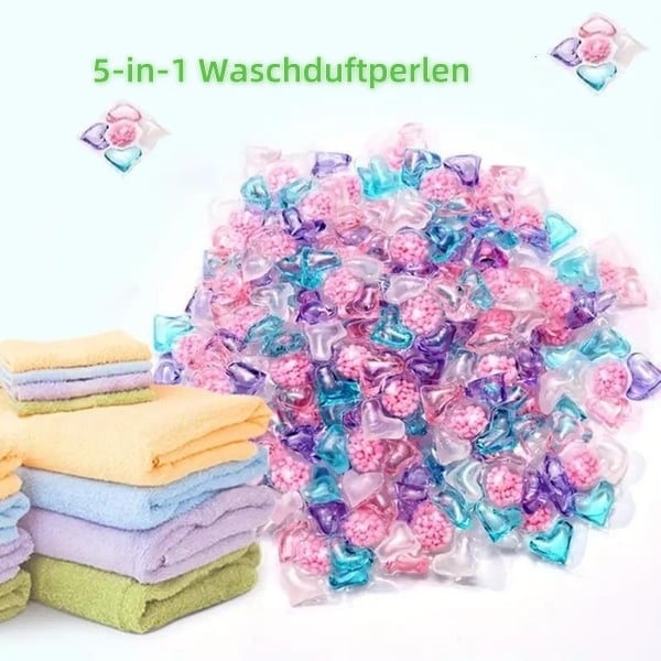 🔥 Letzter Tag 50% Rabatt 🧼 5-in-1 Duftperlen für die Wäsche
