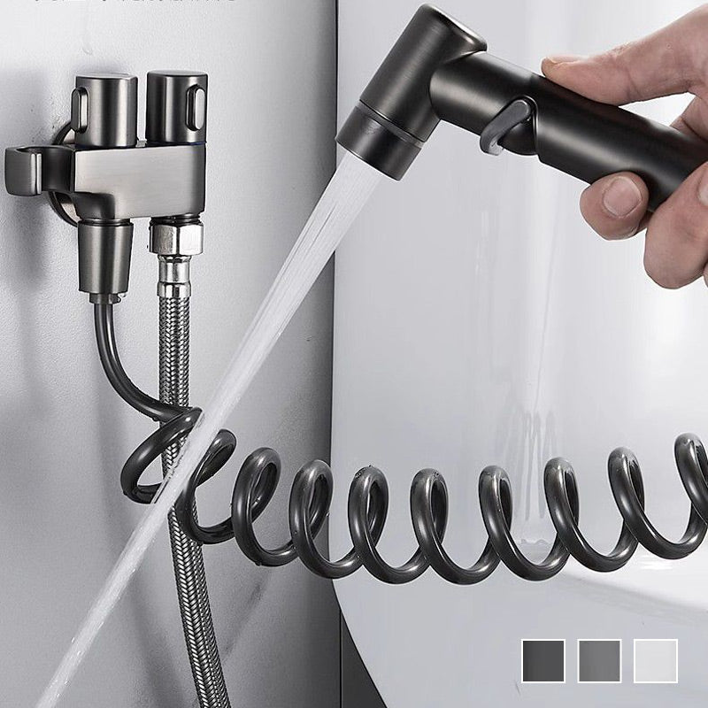 2-Wege-Multifunktionsventil & Bidet-Handbrause Set