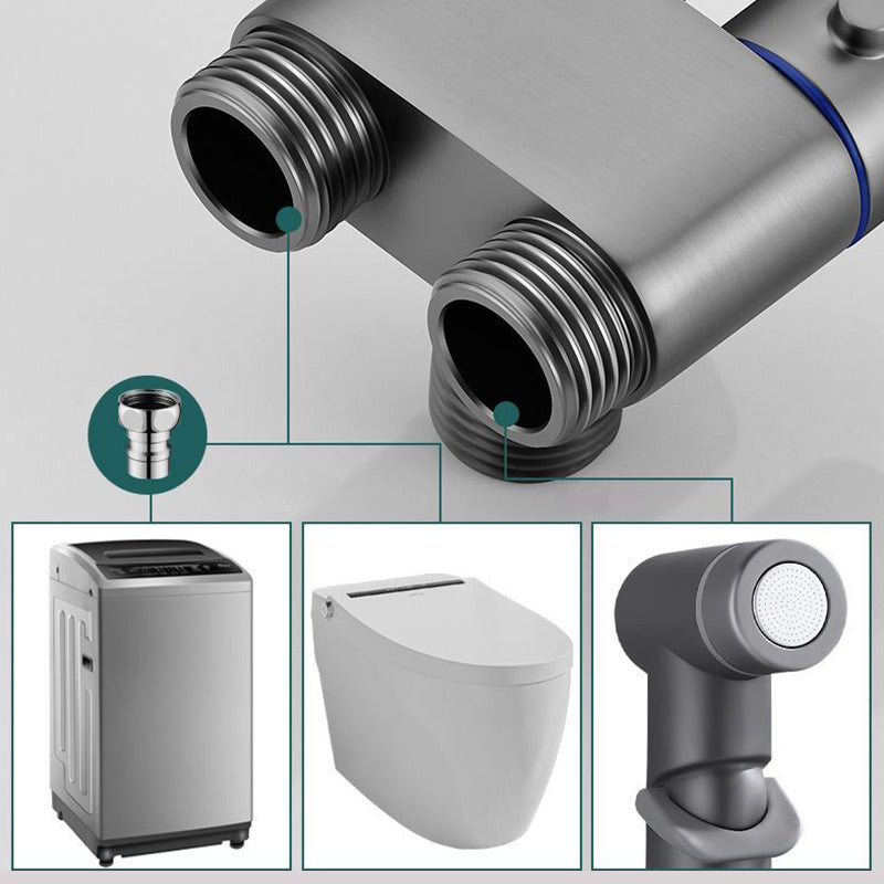 2-Wege-Multifunktionsventil & Bidet-Handbrause Set