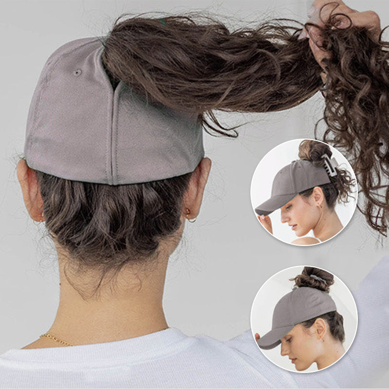 🔥Solange der Vorrat reicht 50 % Rabatt!🎉Baseballmütze mit Pferdeschwanz und Magnetverschluss