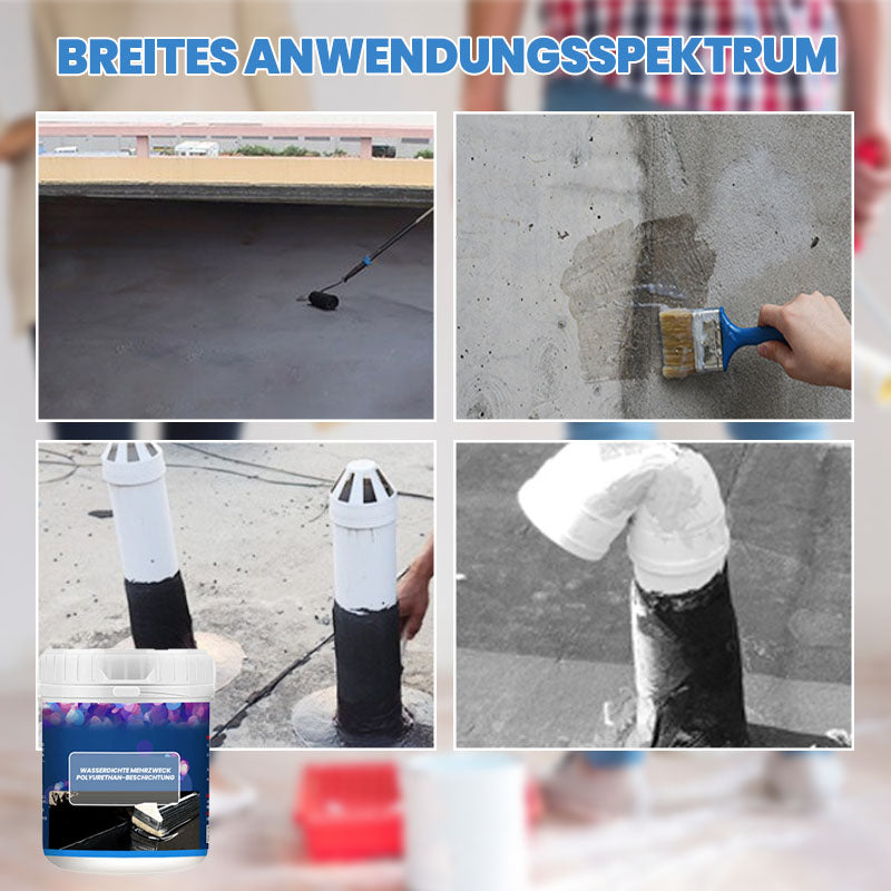 💥🛡️ FLÜSSIGER REGENSCHIRM AUS DER DOSE. Polyurethan-Beschichtung – wasserdicht, vielseitig, unschlagbar. Ob Dach, Terrasse oder Keller – macht jeden Untergrund zur Festung. 💧🔧