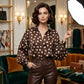 👚 50% RABATT! 🔥 Damen-Hemd mit Knöpfen & Polka-Dots – Klassischer Look, Leichter Stoff & Perfekt Für Einen Stilvollen Alltag 🌸