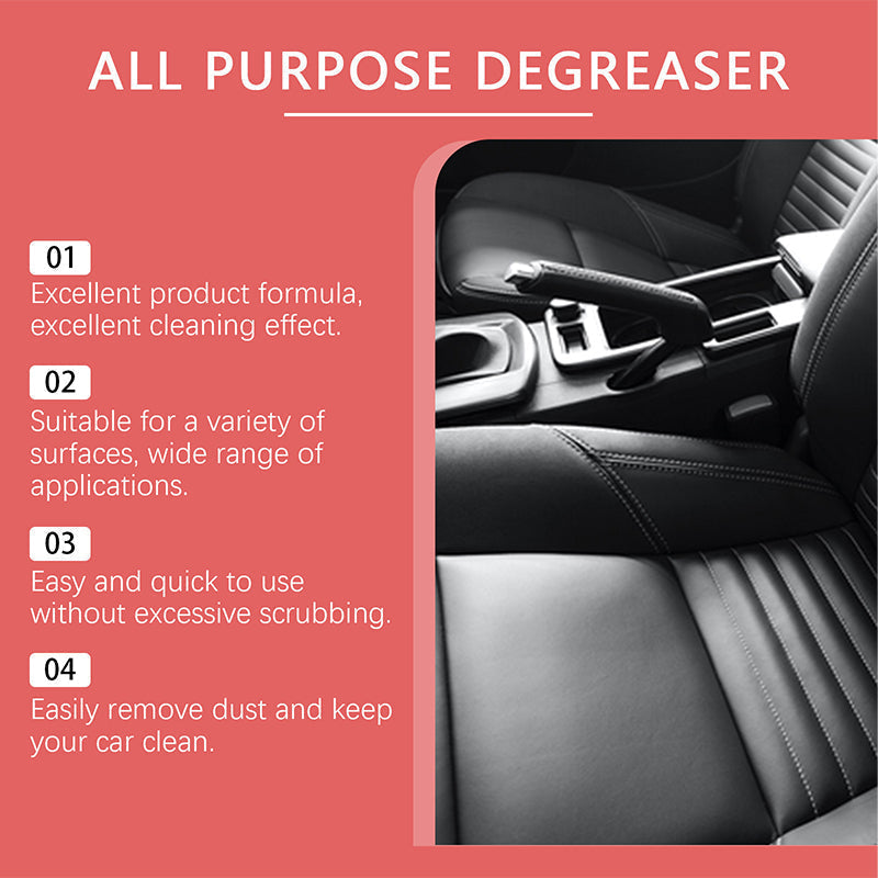 🧴 LIMITIERT: KAUFEN SIE 2, ERHALTEN SIE 1 GRATIS ! 🚗 Allzweck-Reinigungsspray – Für Auto Innen & Außen, Leder, Kunststoff ✨