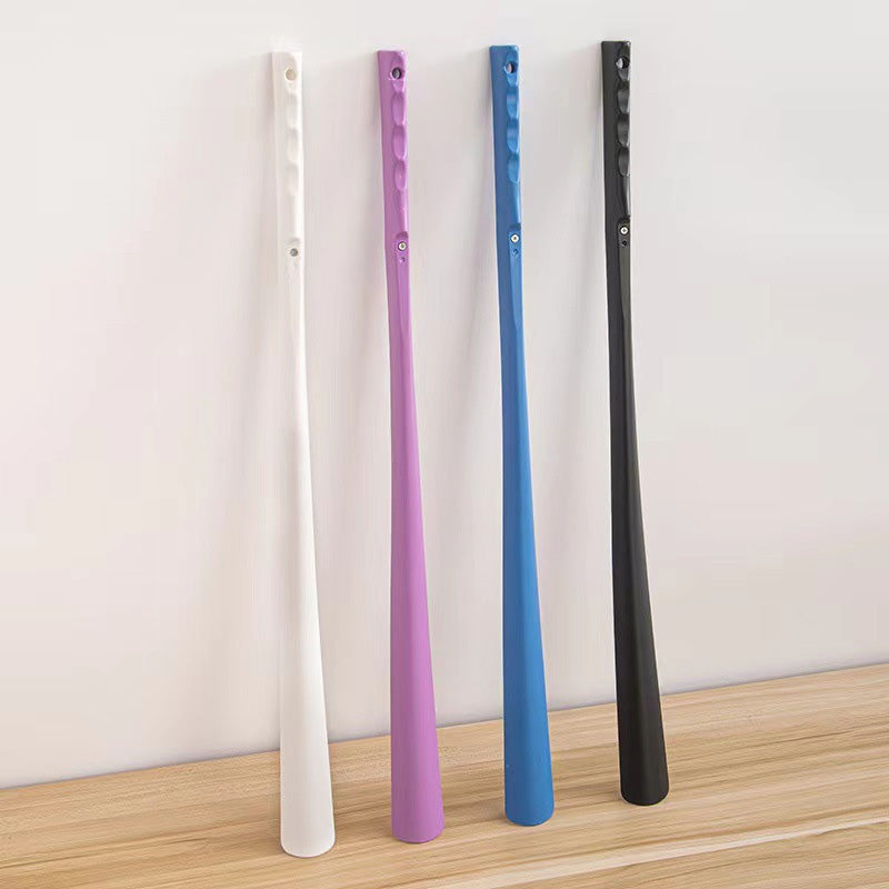 🥳2026 HOT SALE🥳💞50K+ SOLD!🦵💚 50% OFF! 24″ Shoe Horn & Wall Mount – Ergonomic, gentle on shoes. Stays on wall, always handy. No more struggling with shoes. Perfect for seniors. ✅🛡️