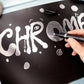 Flüssiger Chrom-Marker mit Spiegeleffekt