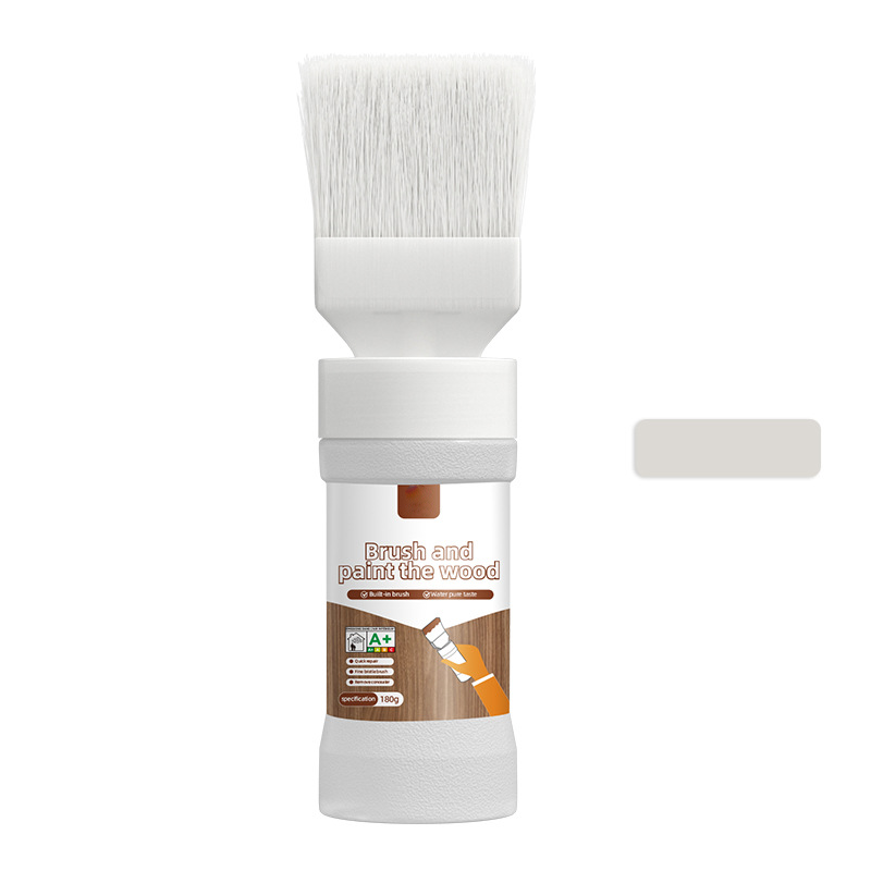 🖌️ 50% RABATT! 🔧 2-in-1 Holzrenovierungs-Pinsel – Repariert Kratzer, Deckt Abnutzung Ab & Ideal Für Möbel, Fußböden & Holzarbeiten 🪑