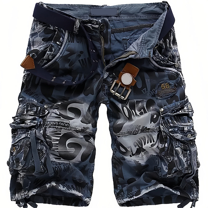 【⏰Last-Minute-Angebot – 50 % Rabatt】Herren-Cargoshorts 🩸 Klassisch und robust, mit vielen Taschen für alles, was du brauchst, leichtgängigem Reißverschluss, strapazierfähig und abriebfest, geeignet für Arbeit und Freizeit 💪