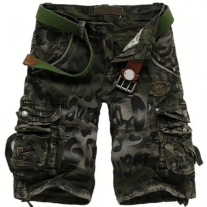【⏰Last-Minute-Angebot – 50 % Rabatt】Herren-Cargoshorts 🩸 Klassisch und robust, mit vielen Taschen für alles, was du brauchst, leichtgängigem Reißverschluss, strapazierfähig und abriebfest, geeignet für Arbeit und Freizeit 💪