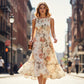 👗🌸【50 % Rabatt + kostenlose Ohrringe】 Ärmelloses Freizeitkleid mit Blumenmuster für Damen – Leicht, lässig & perfekt für den Sommer 🌼