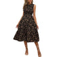 👗🌸【50 % Rabatt + kostenlose Ohrringe】 Ärmelloses Freizeitkleid mit Blumenmuster für Damen – Leicht, lässig & perfekt für den Sommer 🌼