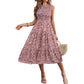 👗🌸【50 % Rabatt + kostenlose Ohrringe】 Ärmelloses Freizeitkleid mit Blumenmuster für Damen – Leicht, lässig & perfekt für den Sommer 🌼