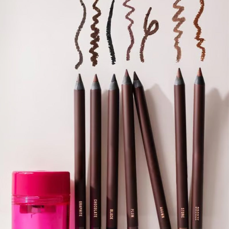 🎁Letzter Tag: Kaufen Sie 1 und erhalten Sie 1 gratis🔥-🌟24 Stunden wasserfester Eyeliner Duo, anspitzbarer Kajalstift