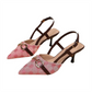 ⏰ 50% Rabatt! Retro-High Heels mit Pferdegebiss – spitz, bedruckt, Stiletto – für einen Hauch französischer Eleganz 💫👠