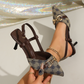 ⏰ 50% Rabatt! Retro-High Heels mit Pferdegebiss – spitz, bedruckt, Stiletto – für einen Hauch französischer Eleganz 💫👠