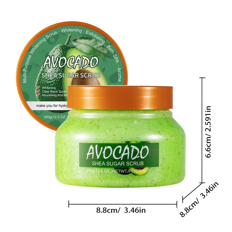 Zucker- & Salz-Körperpeeling – entfernt Verhornungen („Hühnerhaut“), verfeinert das Hautbild & wirkt aufhellend – 350 g🧴✨