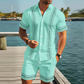 👕 50% RABATT!  2026 Herren-Set aus Kurzarmhemd & Shorts mit Blumenmuster – Leichter Stoff, Lässiger Schnitt & Perfekt Für Warme Sommertage ☀️