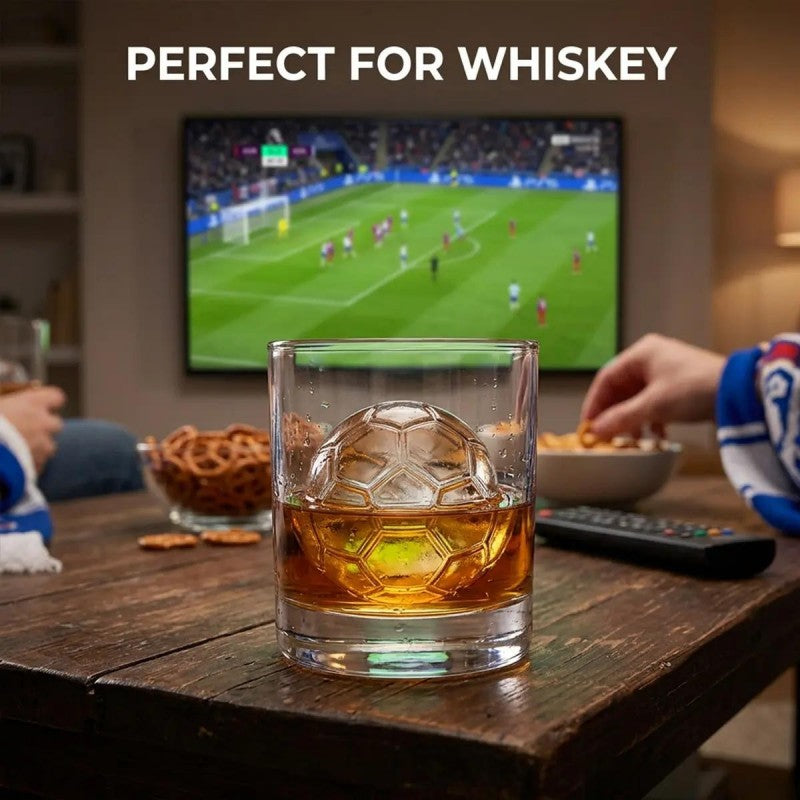⚽ 1. 2+1 GRATIS DEAL 🔥 Silikon Eisballform in Fußballform – perfekte Eiswürfel für Sommerdrinks 🧊⚽✨
