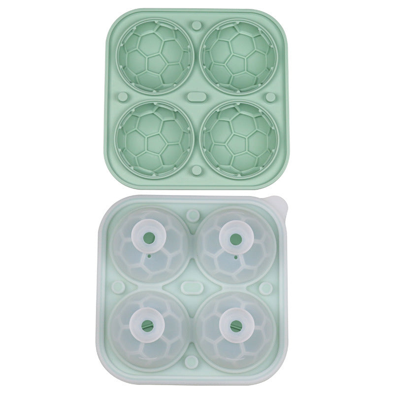 ⚽ 1. 2+1 GRATIS DEAL 🔥 Silikon Eisballform in Fußballform – perfekte Eiswürfel für Sommerdrinks 🧊⚽✨