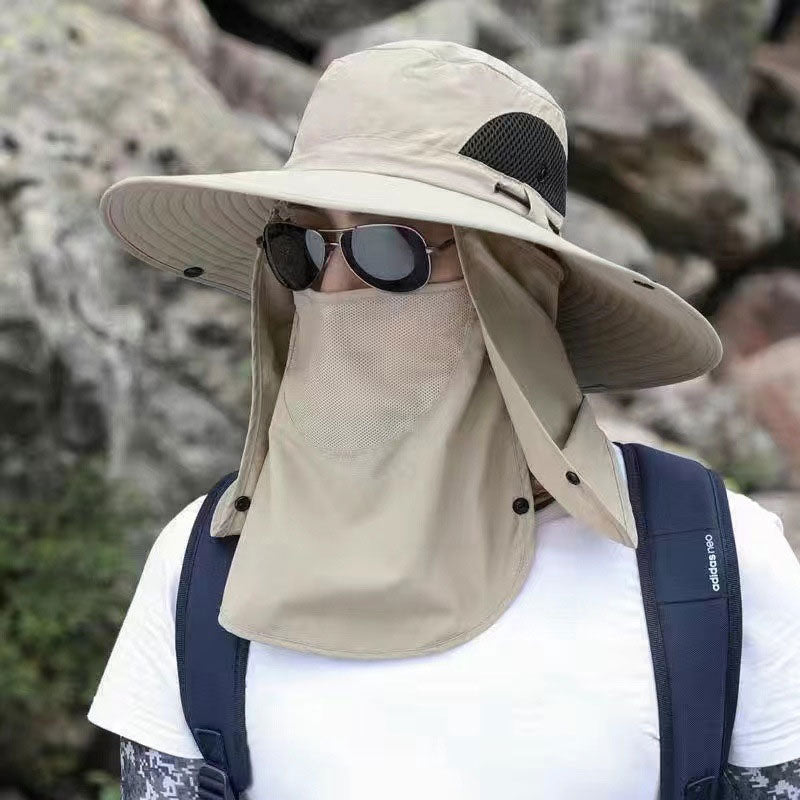 🛡️ 50% RABATT! Outdoor Sonnenhut mit UPF50+ & Gesichtsschutz – Nie mehr Sonnenbrand beim Wandern! 🥾