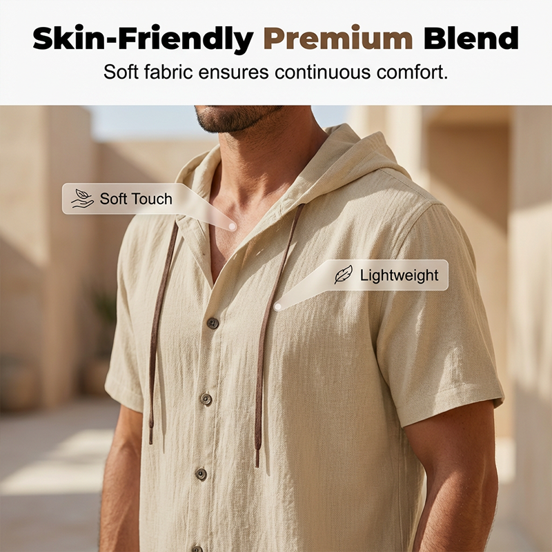 🔥 Befristetes Angebot – Freizeit-Set für Herren: Kapuzenshirt & Hose