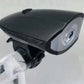 2-in-1 wiederaufladbares Fahrradlicht mit Hupe