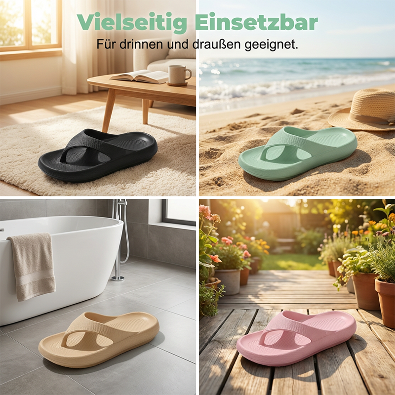 ✨🔥Wasserfeste Unisex-Zehentrenner für drinnen und draußen