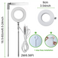 LED-Engelsring-Pflanzenwachstumslampe