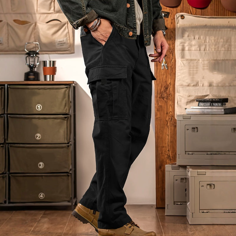 👖Taktische Premium-Cargohose: Robustheit trifft auf maximalen Stauraum