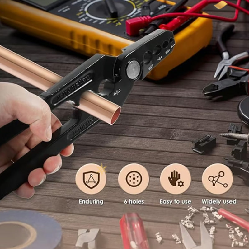🔧🛠️ 50% RABATT! CT-301 Kupferrohr-Rundzange – Reparaturwerkzeug für verformte Metallrohre, präzise & robust für Sanitär & Kälteanlagen ✨