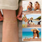 ✨ 50% OFF NOW! 💛 Layered Gold Ankle Bracelet for Women – Rhinestone, Adjustable & Perfect Beach Jewelry 🏖️