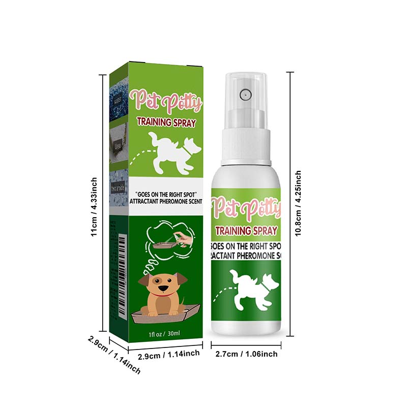 Stubenrein-Spray mit Kotanreiz für Haustiere