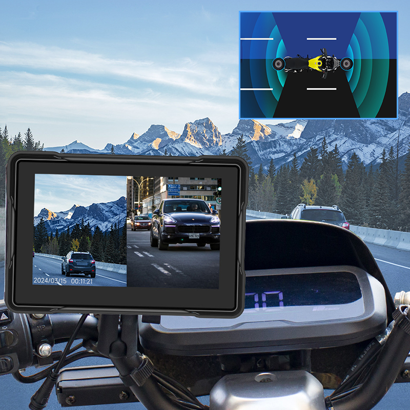 📹 50% RABATT! 🏍️ Wasserdichte Motorrad-Front- & Heck-Dashcam – Loop-Aufnahme, Loop-Aufnahme & Perfekt Für Fahrsicherheit & Unfallaufzeichnung 🛡️
