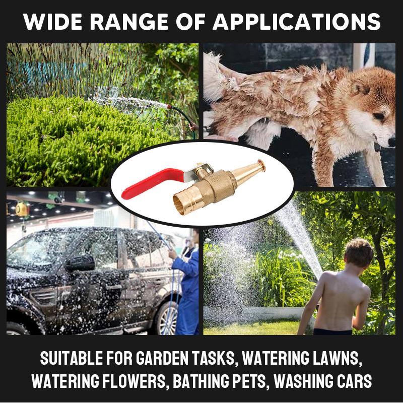 💧 50% OFF NOW! 🔫 High-Pressure Water Copper Gun – Multi-Function Nozzle, Thickened Valve & Leak-Proof 💪