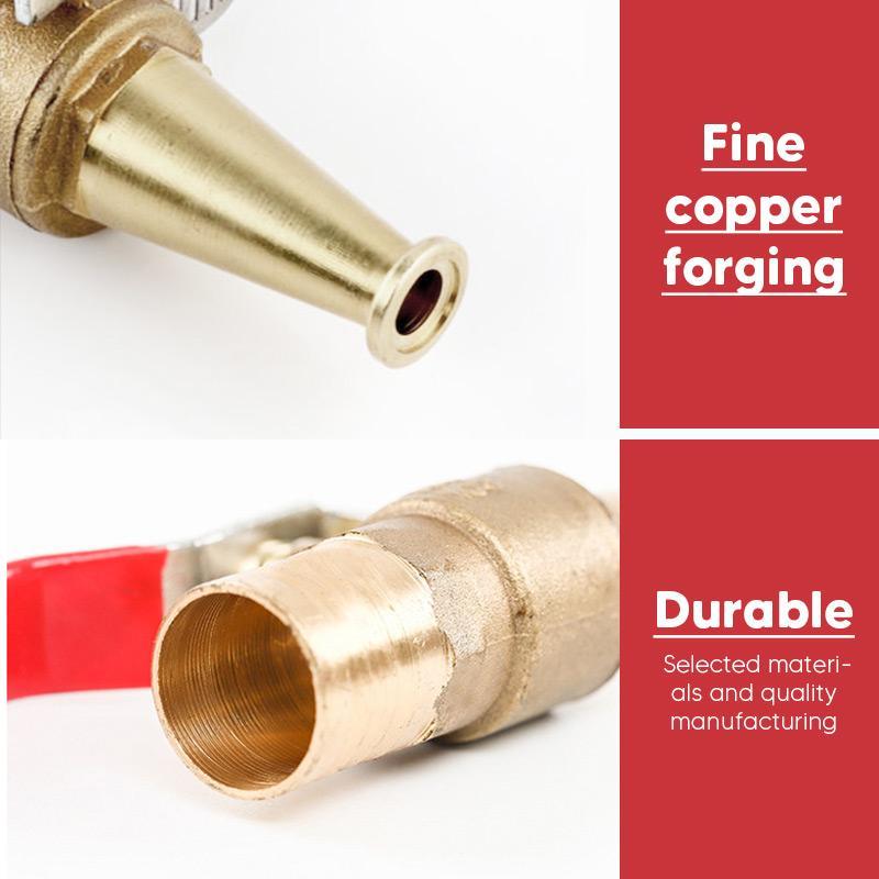 💧 50% OFF NOW! 🔫 High-Pressure Water Copper Gun – Multi-Function Nozzle, Thickened Valve & Leak-Proof 💪