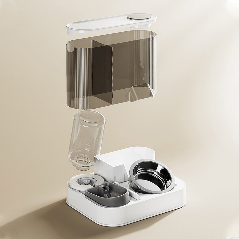 ✨🔥2-in-1-Futter- und Wasserspender für Haustiere