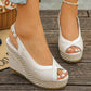 👡 50% RABATT! 🌸 Damen-Keilsandalen mit Zehensteg – Plattform, Atmungsaktiv, Rutschfeste Sohle & Perfekt Für Einen Leichten, Stilvollen Sommerlook 🌴