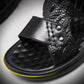 Atmungsaktive Herren-Sandalen aus Rindsleder für den doppelten Gebrauch